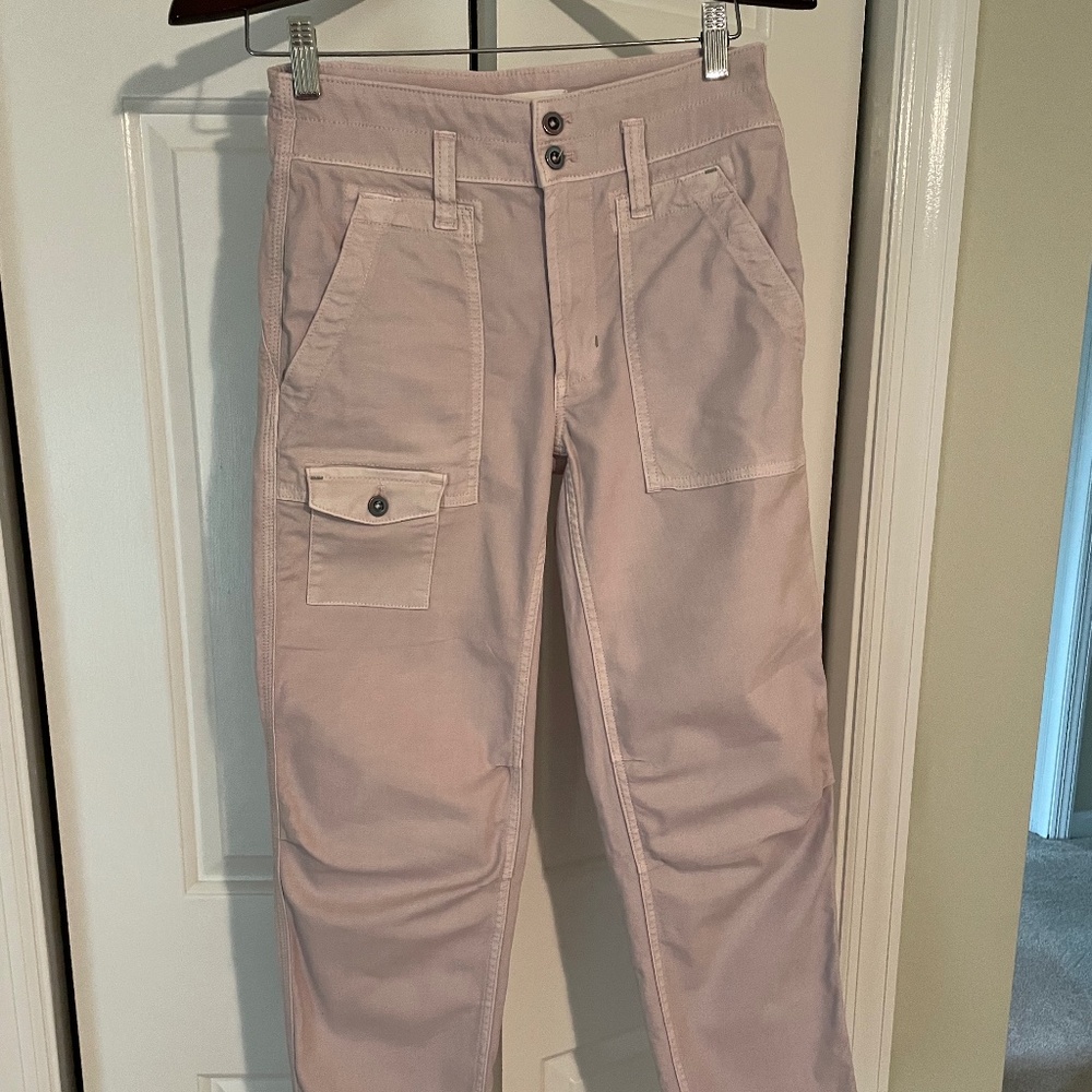 Anthropologie The Wanderer Utility Pants, Size 25, Lilac